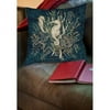 Thumbprintz Sea Horse Vignette Throw/ Floor Pillow