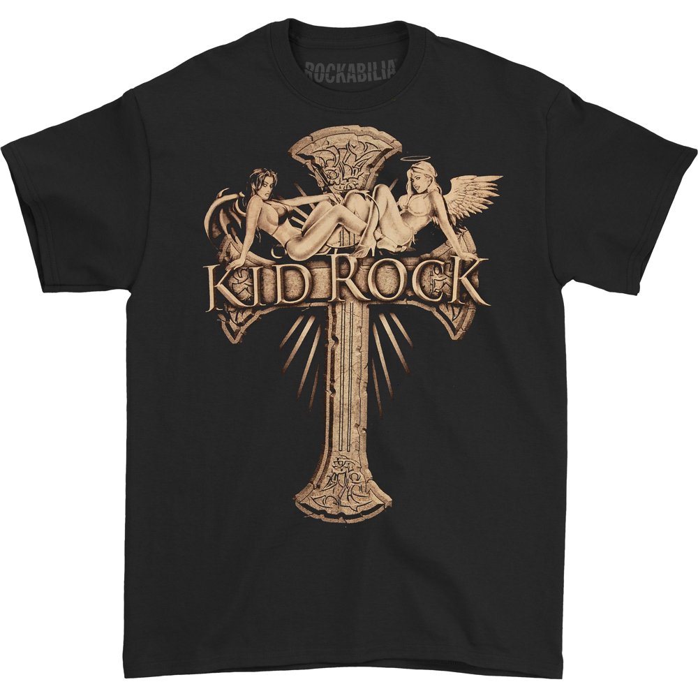 Kid Rock Kid Rock Men's Angel Devil Tshirt Black