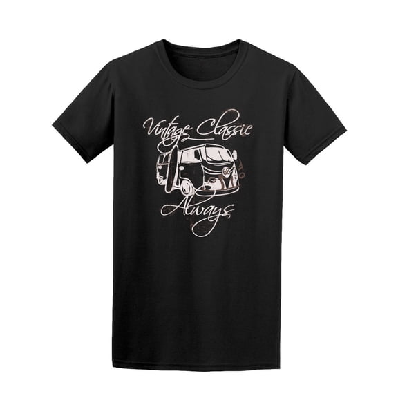 Vintage Classic Always Car Tee Men's -Image by Shutterstock
