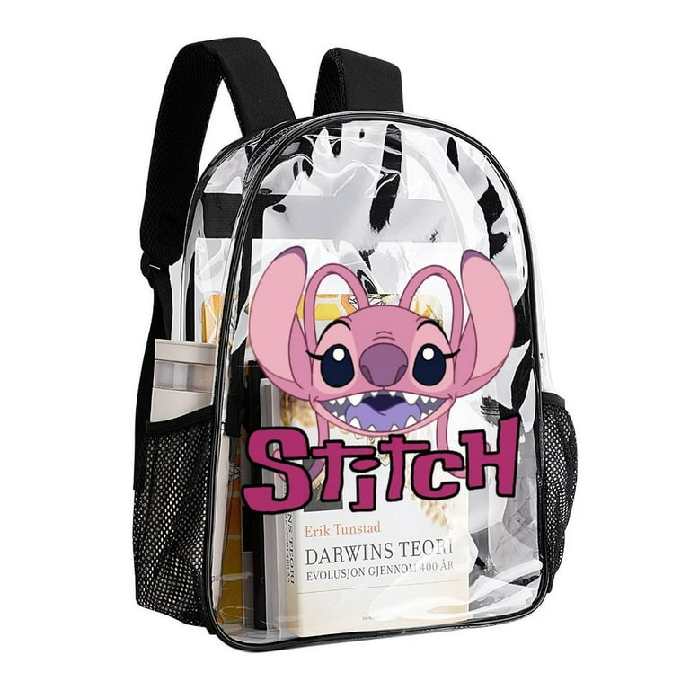 Hype stitch transparent backpack hotsell