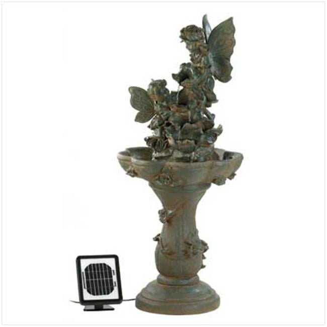 Details about   Cascading Fountains Fairy Solar Water Fountain 12842 