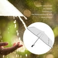 thumbnail image 3 of Parapluie Transparent, Parapluie Compact Transparent Facile à Utiliser Haute Densité pour Sortie, 3 of 7