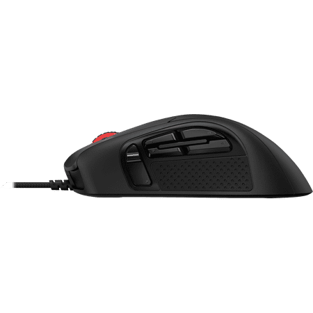 HyperX - Pulsefire Raid Wired Optical Gaming Right-handed Mouse with RGB Lighting - Black