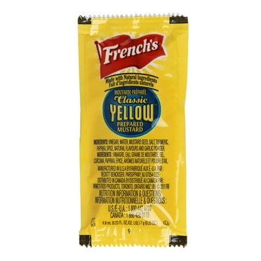 Frenchs Classic Yellow Mustard Packets, 7 g (200 count)