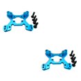 thumbnail image 1 of Vogacara Torre de choque frontal para 1/14 LC Style Torre de choque delantero para 1/14 LC RC Car S Performance Made blue azul 2Conjunto, 1 of 6