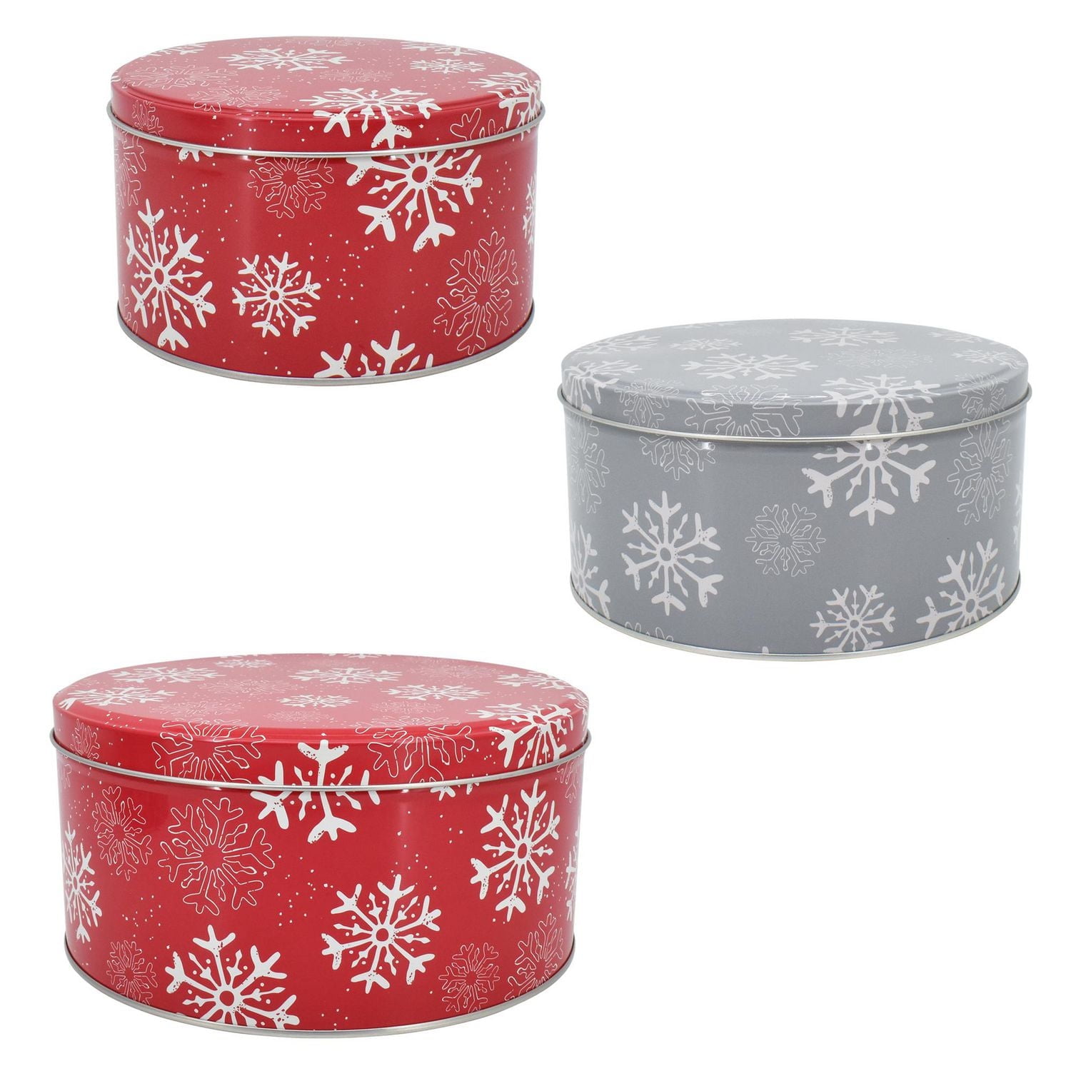 Boîte ronde du temps des vacances