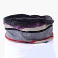 thumbnail image 3 of CSChome Elastic Hat Unisex Fall Winter Hat Striped Color Matching Elastic No Brim Regular Fit Baggy Ear Protection Shrink Soft Decorative Hip, 3 of 6