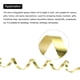 thumbnail image 3 of Cinta de rizado Uxcell para globos metálicos de 3/16" 11 yardas 4 rollos para decoración de fiestas regalo color champán dorado, dorado, 3 of 5