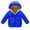 Blue, variant on Toddler Boys Girls Thicken Winter Coat Baby Fleece Warm Cute Bear Ear Hooded Jacket,12 Months