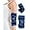 Blue, variant on Reamphy Elbow Brace Comfortable Night Sleep, Cubital Tunnel Syndrome, Ulnar Nerve entrapment Relief Pain and Tendonitis, Arm Straightener Fit Men ＆ Women (Small Blue)