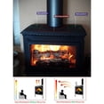 thumbnail image 2 of Mejora de 5 estufa alimentada con calor nuevo ventilador ecológico para chimenea quemador de troncos de (65 ℃- ℃) - De plata Macarena Ventilador de estufa alimentado por calor, 2 of 8