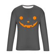 thumbnail image 5 of Amzcrzy - Sudadera Para Hombre, Estilo Casual, Con Estampado Deportivo, Manga Larga, Cuello Redondo, Color Gris Oscuro, Talla 2Xl, 5 of 5