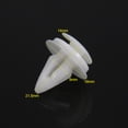 thumbnail image 2 of Labymos 10 PCS Interior Door Card Trim Panel Retainer Clips Fastener Boot Clamp Lining for, 2 of 8