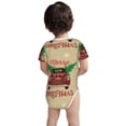 thumbnail image 6 of Rocae Christmas Vintage Red Truck for Baby Climbing Clothes Soft Baby Romper for Active Infants Comfortable and Breathable Crawling Jumpsuit Unisex Baby Outfit 2 Years, 6 of 8