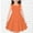 Orange, variant on Fashion Girls Summer New Sleeveless Round Neck Printed Dress Girls Dresses Dresses for Girls Orange 4 Years(110)