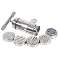thumbnail image 1 of Stainless steel pasta makers, fruit presses, spaghetti makers, manual presses, 1 of 5