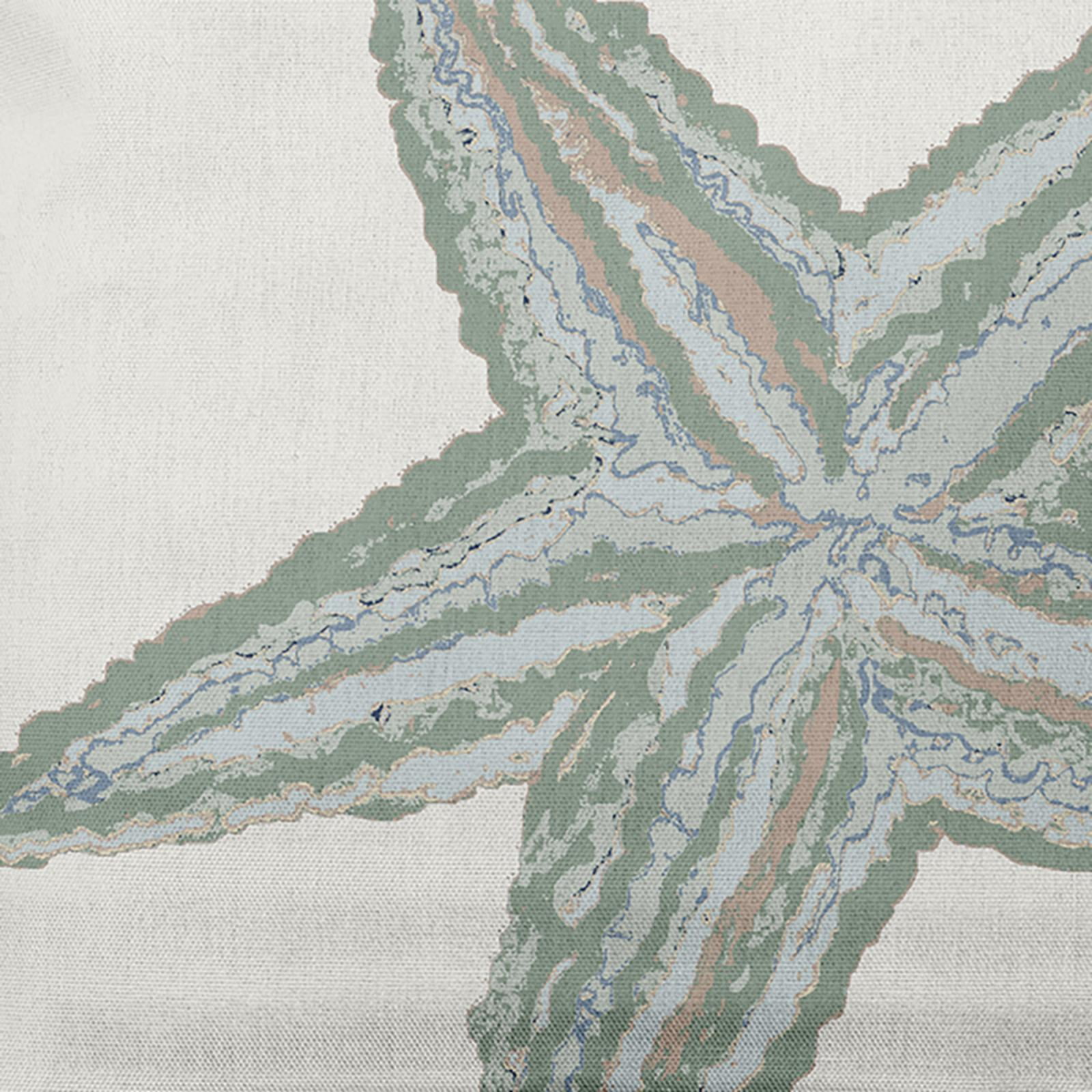 E by Design Large Starfish Nautical Indoor/Outdoor Throw Pillow