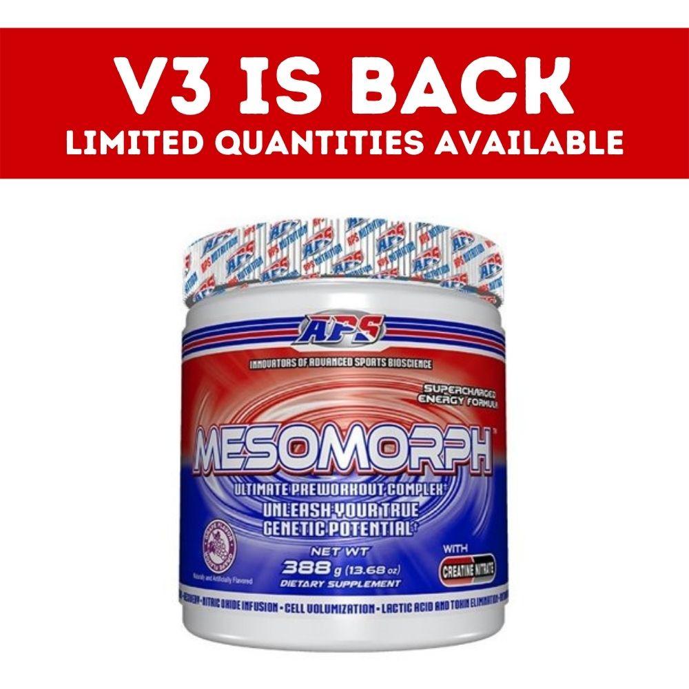 Aps Mesomorph V3 Dmaa Dmha Free 25 Servings Walmart Com