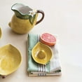 thumbnail image 2 of Creative Co-Op Countryside Citrus Stoneware Lemon Juicer, Multicolor, 2 of 10