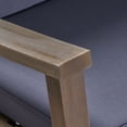 thumbnail image 5 of Outdoor Acacia Wood Rocking Chair with Cushion,Grey, 5 of 9
