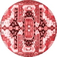 thumbnail image 1 of Ahgly Company Indoor Round Persian Red Traditional Area Rugs, 4' Round, 1 of 4
