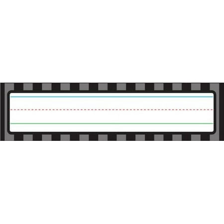 TCR70729 - Black Sassy Name Plates by Teacher Created Resources