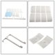 thumbnail image 5 of Air-Conditioning Wind Deflector Air-Conditioning Windshield with 8 Panel for Anti Direct Blowing, 5 of 5