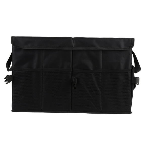 Car Trunk Organizer, Collapsible Portable Large Capacity Oxford Cloth Trunk Storage Organizer with Pockets, Multipurpose Sorting Car Storage Box for SUV, Truck, Sedan