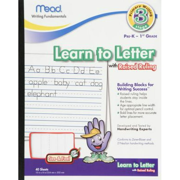 Mead Learn To Letter Writing Book Printed Book