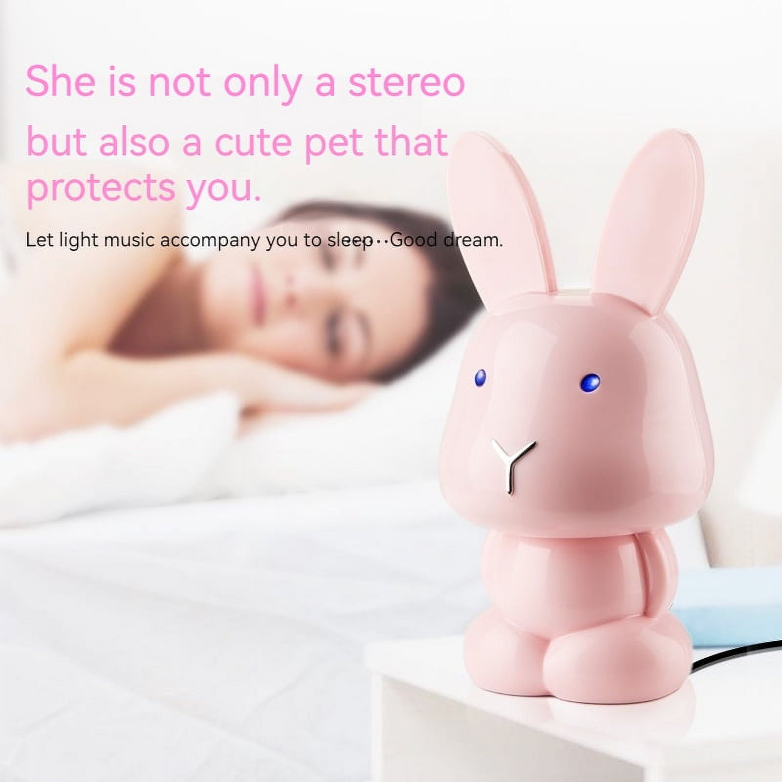 Desktop Computer Small Speaker Cute Cartoon Home with Plug-in Subwoofer Notebook Mini Desktop AudioGift for Easter Friends