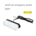 thumbnail image 2 of Emergency Lamp,4 LED Car Truck Hazard Strobe Warning Light Truck Beacon Innovative Solution, 2 of 11