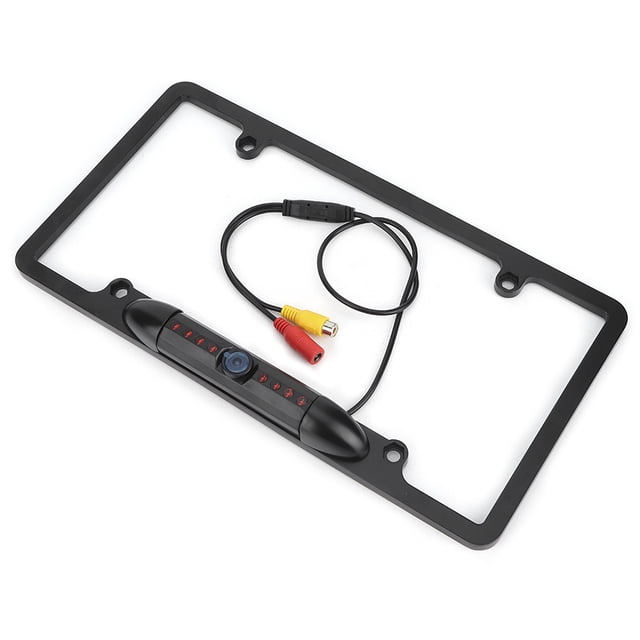 Sistema de marcha atrás, cámara de respaldo para matrícula de Estados Unidos, monitor de respaldo, cámara para matrícula diseñada para durar