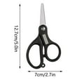 thumbnail image 2 of BE-TOOL Fishing Scissor with Hook Sharpener, Fishing Scissor Accessories, Bend Jaw Safe Scissors, 2 of 8