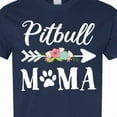 thumbnail image 4 of Inktastic Pitbull Mama with Arrow and Flowers T-Shirt, 4 of 5