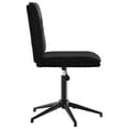 thumbnail image 3 of vidaXL Dining Chair Black Velvet, 3 of 5