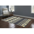 thumbnail image 2 of Linon Aspire Comp Hand Tufted Wool 5'x8' Rug in Ivory, 2 of 6
