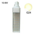thumbnail image 2 of 5/9/7W E27/G24/G23 2700/6500K 2835 Horizontal Plug Lamp LED Corn Bulb Spot Light, 2 of 8