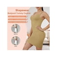 thumbnail image 5 of SAYFUT Women Shapewear Full Slip For Under Dresses Tummy Control Cami Mini Body Shaper Seamless Spaghetti Straps, 5 of 7