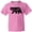 Azalea, variant on Montana Black Bear Silhouette Youth T-Shirt