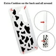 thumbnail image 3 of Feishell Case For Samsung A35 Cute Leopard Print Pattern Soft TPU Rubber Bumper Shockproof Anti-Scratch Slim Phone Cover Support Wireless Charging For Samsung Galaxy A35, Cow, 3 of 8