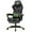 Green, variant on Seenda Massage Gaming Chair, Computer Chair with Mesh Back, Ergonomic Office Chair with Footrest, Reclining Game Chair with Adjustable Headrest and Lumbar Support for Gaming and Office