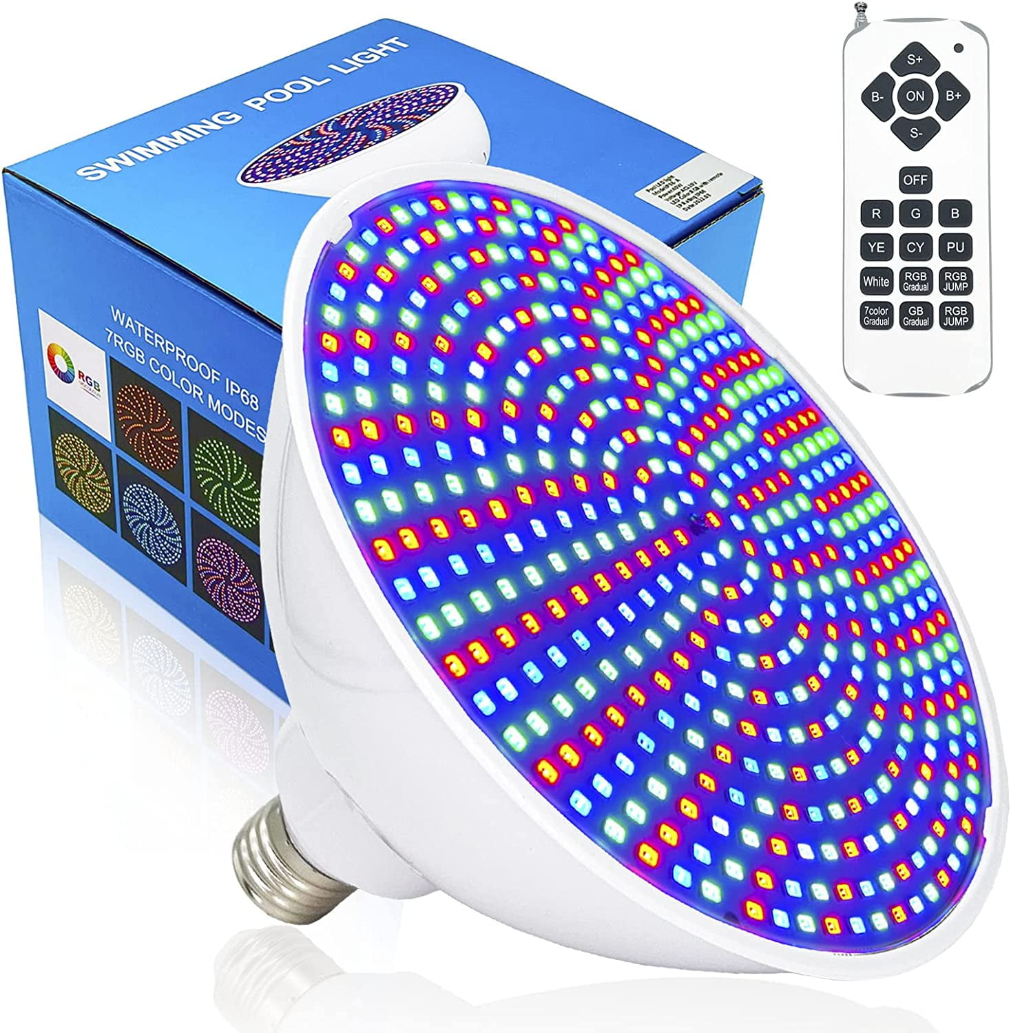 RENR Color Changing 40W 120V LED Pool Lights for Inground Swimming Pool
