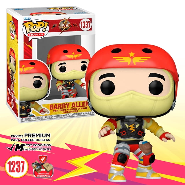 Funko Pop Barry Allen Traje Prototipo #1337 Flash Pelicula Original Funko DC Comics