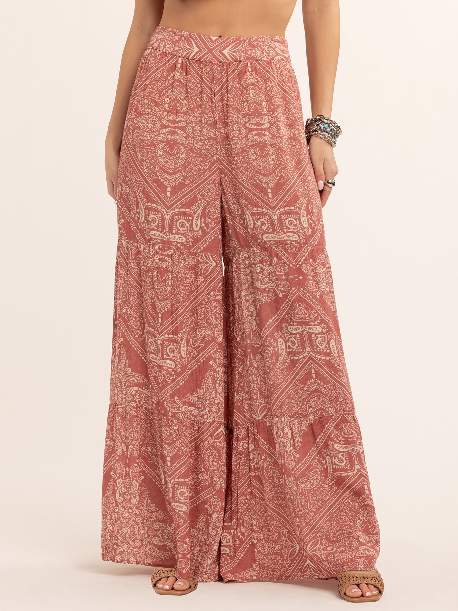 Jessica Simpson Women's Modena Wide Leg Pants, Sizes XS-XL