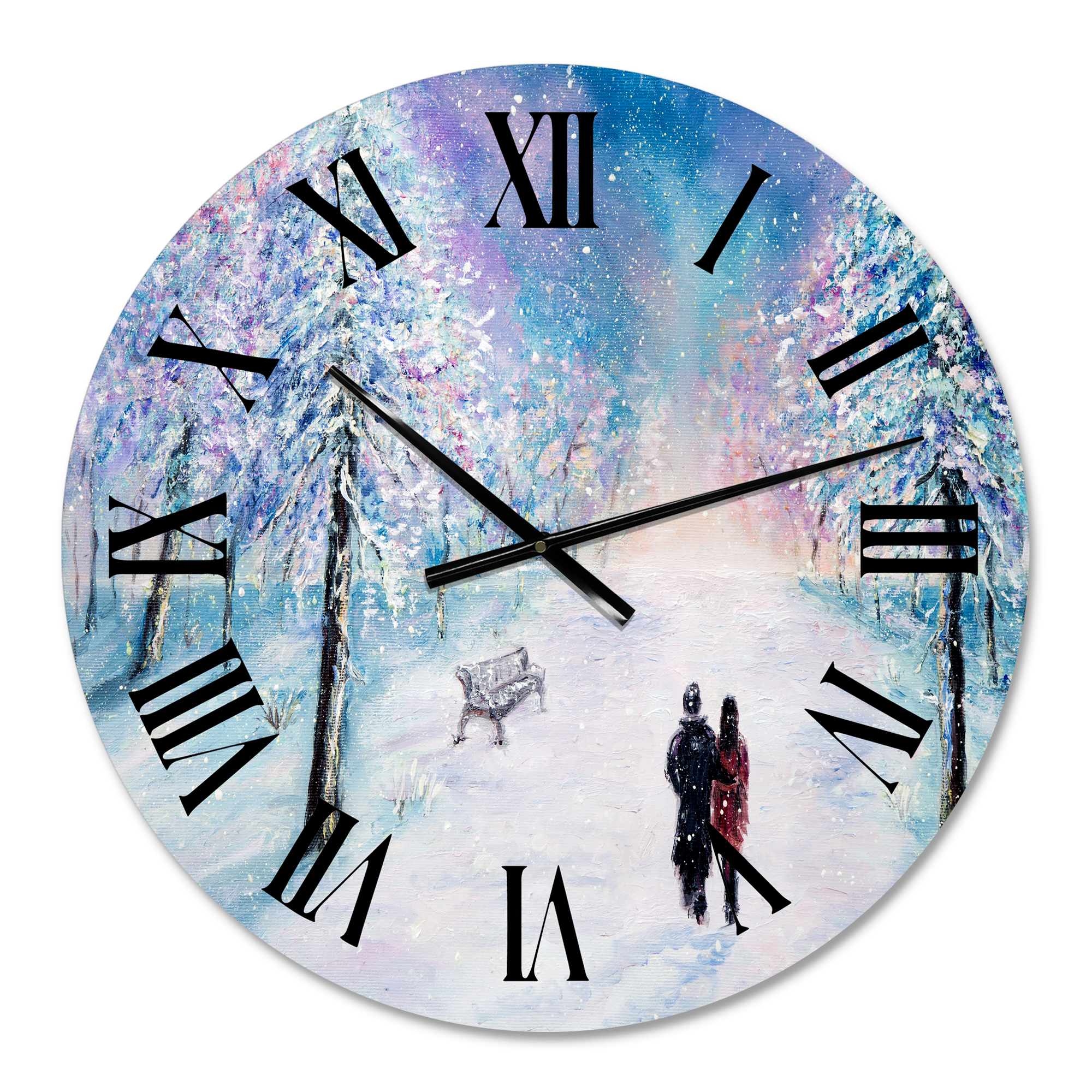 Designart 1 in Traditional Wall Clock