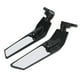 thumbnail image 3 of Espejo retrovisor giratorio Bling Bling para motocicleta ajustable 360 grados Aluminio goma vidrio, 3 of 12