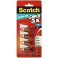 thumbnail image 6 of Scotch Super Glue Liquid Adhesive 0.07 Ounce Fine Tip Single Use 4 Tubes 3M AD114, 3-Pack, 6 of 6
