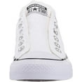 thumbnail image 2 of Converse Men's Chuck Taylor All Star Slip Sneaker, White/Black/White, 13 M US, 2 of 7