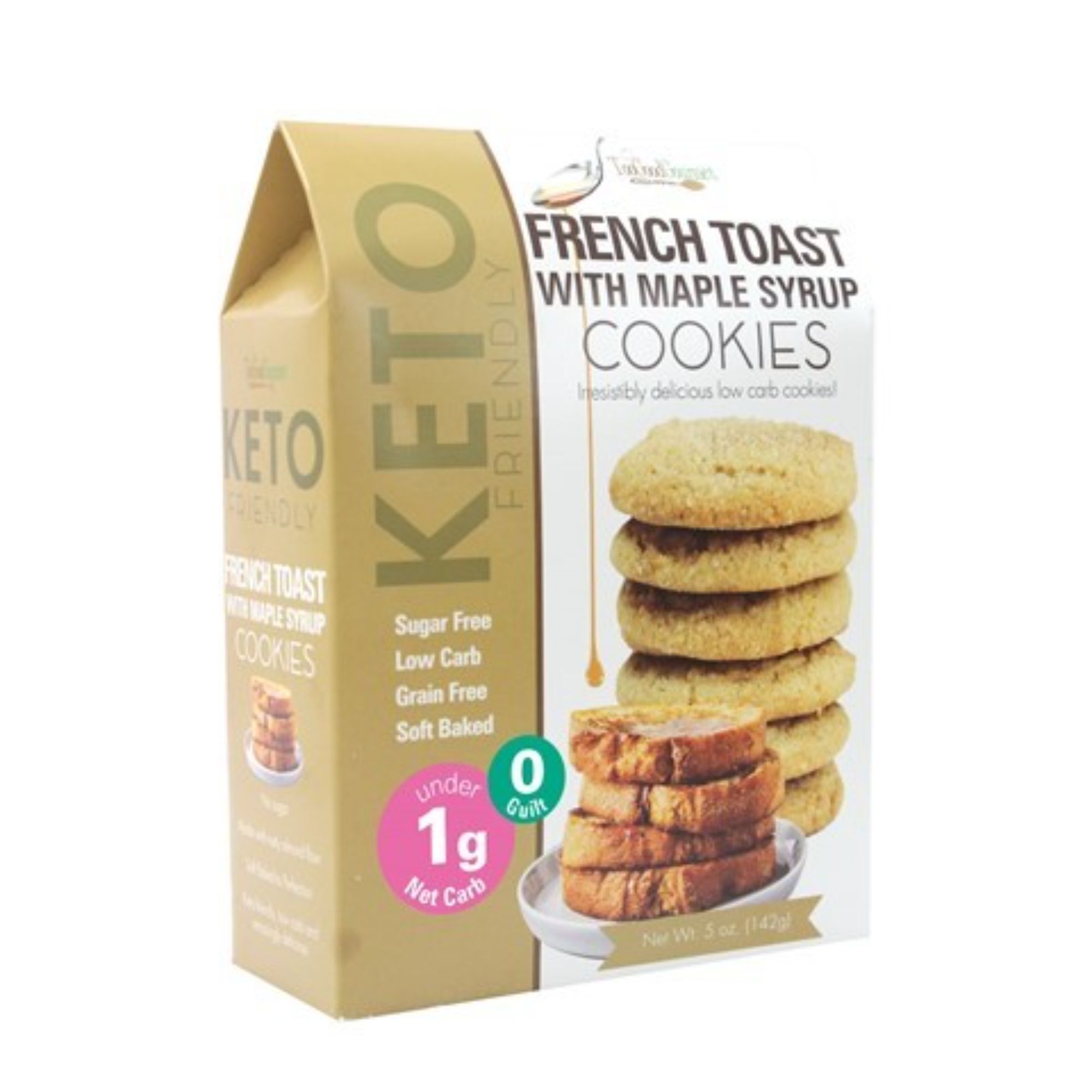 Too Good Gourmet 102.1037R Keto-Friendly Cookies Sampler Set - Set of 4
