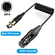 thumbnail image 2 of 2X Cable de Audio para Amplificador, Mezclador de Audio, Minimicrófono y Cámara, Conector XLR de 3 Pines Hembra A Mini XLR de Hembra, 2 of 3